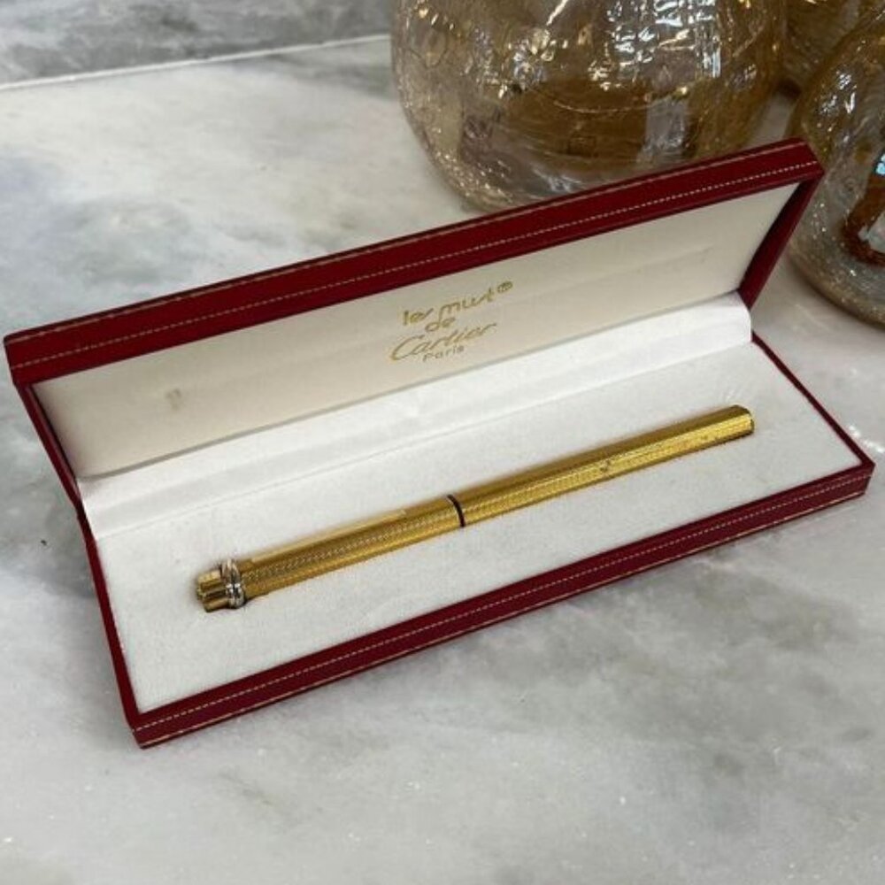 Les Must de Cartier Paris Gold Pen